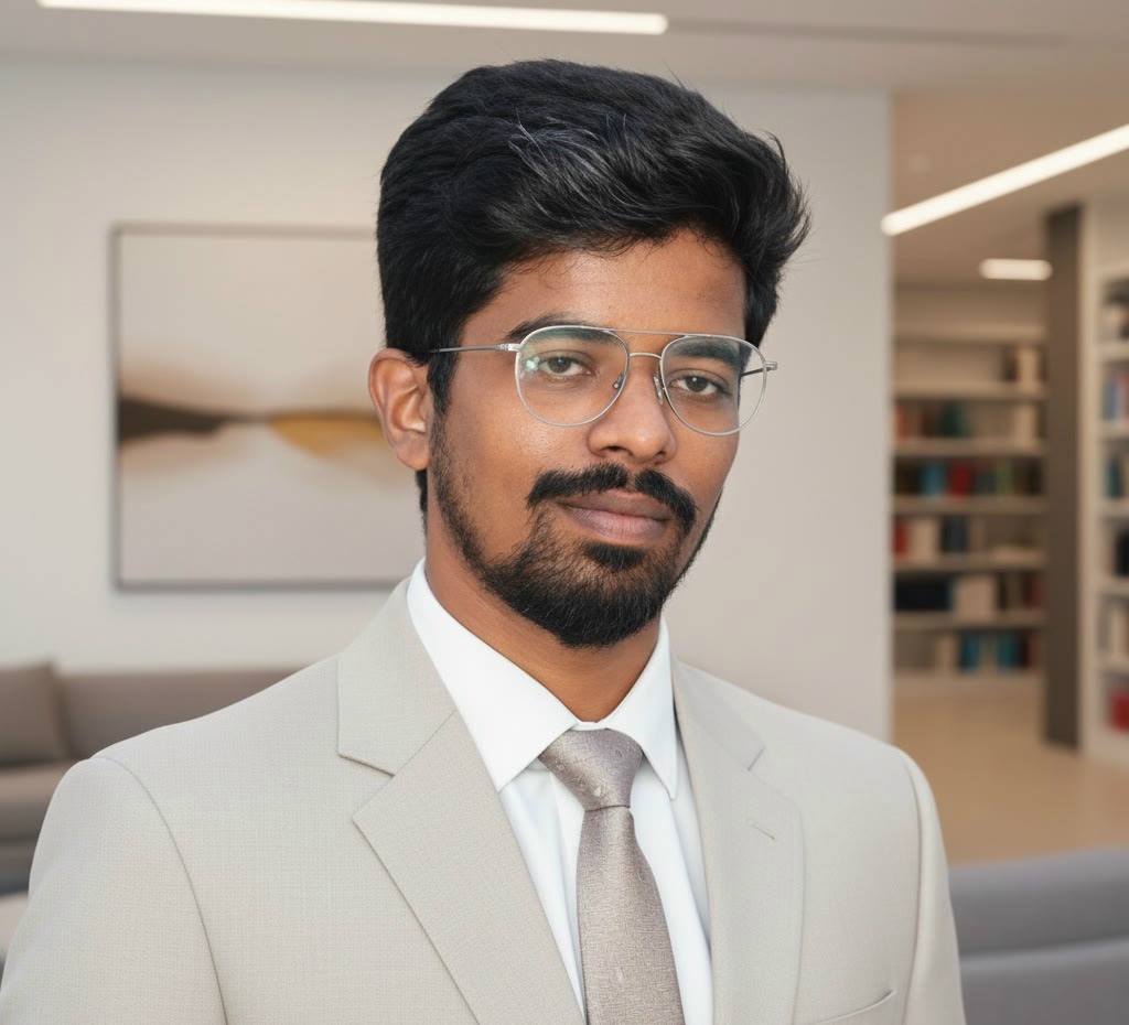 Mohan Raj, Gen AI Architect · Blueprints to Algorithms